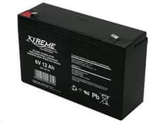 sapro Baterie olověná 6V / 12Ah Xtreme 82-201 / Enerwell gelový akumulátor