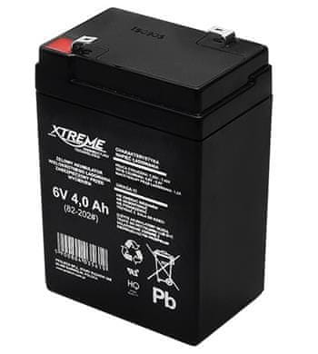 sapro Baterie olověná 6V / 4Ah Xtreme 82-202 gelový akumulátor
