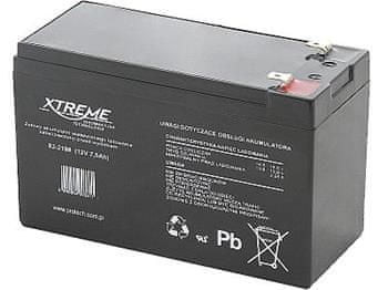 sapro Baterie olověná 12V / 7,5Ah Xtreme 82-219 gelový akumulátor