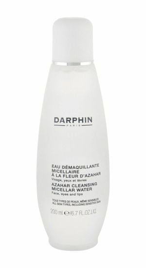 Darphin 200ml cleansers azahar cleansing micellar water