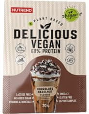 Nutrend Delicious Vegan Protein 30 g, latte macchiato