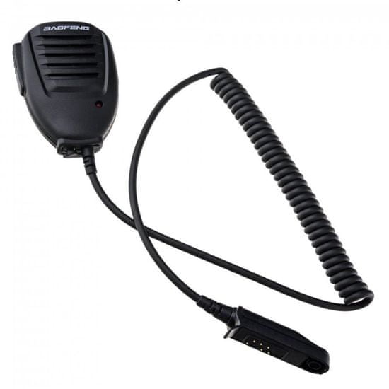 Baofeng Vodotěsný externí mikrofon s reproduktorem pro UV-9R Plus