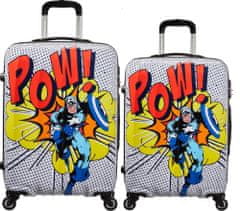 American Tourister Sada kufrů Marvel Legends Captain America Pop Art 2-set S+M