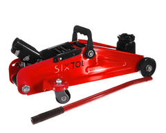 SIXTOL Pojízdný hydraulický zvedák - mini hever 2 t, 135 - 335 mm -