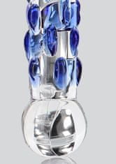 Toyjoy Skleněné dildo ToyJoy Glass Worxx Diamond Dazzler (18 cm)