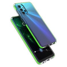 IZMAEL Pouzdro Spring clear TPU pro Samsung Galaxy A32 5G - Slabě Zelená KP8740