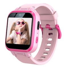 NEOGO SmartWatch GK90, chytré hodinky pro děti, růžové