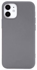 Case4mobile Silikonový kryt SOFT pro iPhone 12/ 12 Pro (6,1) - tmavě šedý