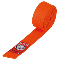 DANRHO pásek 4cm dětský, oranžový 200 Barva: ORANGE, Velikost: 180