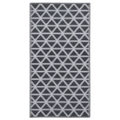 Vidaxl Venkovní koberec černý 190 x 290 cm PP