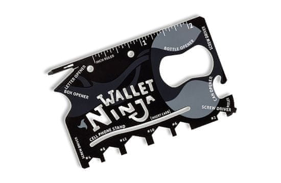 CoolCeny Wallet Ninja 18v1 - Multifunkční karta do každé peněženky.