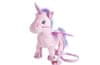 CoolCeny Zpívající a chodící plyšový jednorožec Unicorn Roxy - Růžová