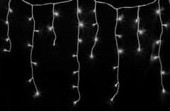 CoolCeny Venkovní LED vánoční závěs – déšť - 40 metrů - Bílá