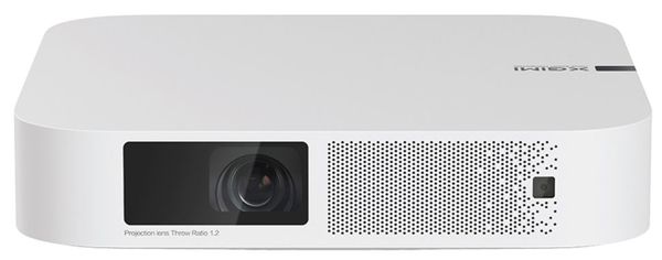 Přenosný DLP projektor XGIMI Elfin FullHD 4K rozlišení 800 ANSI lm výborná životnost 30 000 hodin vysoce efektivní svítivost kompaktní rozměr stereoreproduktory 3W lehký 