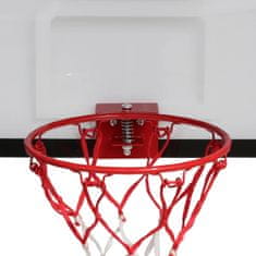 Master basketbalový koš s deskou 45 x 30 cm
