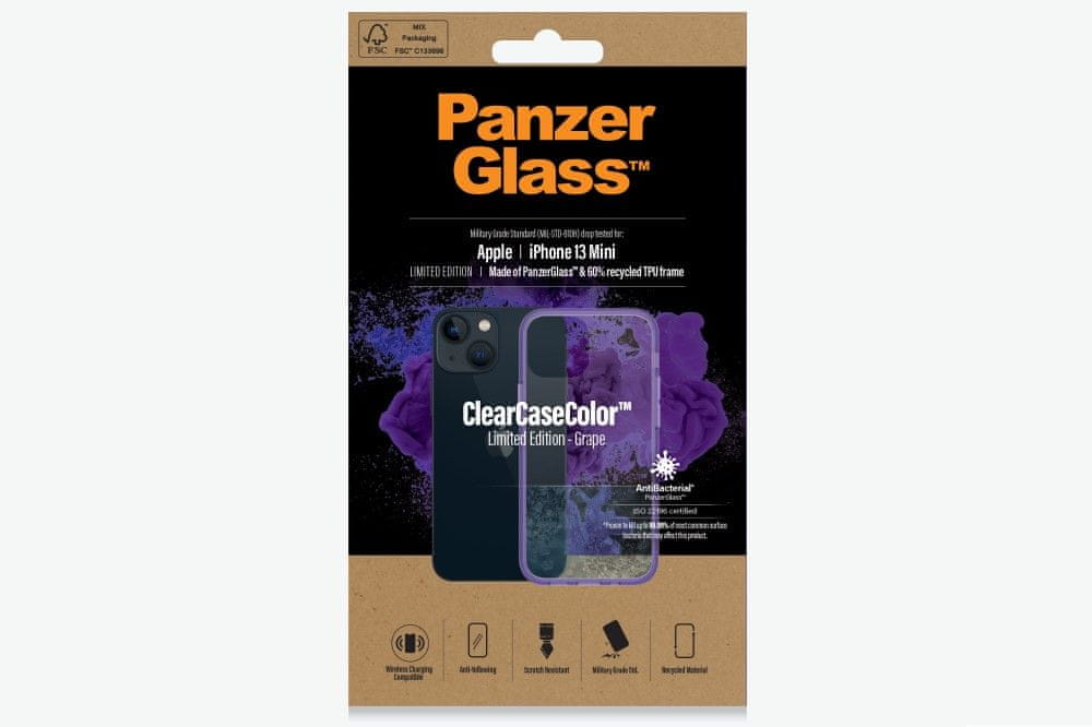PanzerGlass ClearCaseColor za Apple iPhone 13 Mini (0327)