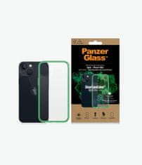 PanzerGlass ClearCaseColor pro Apple iPhone 13 mini 0329, zelené - zánovní