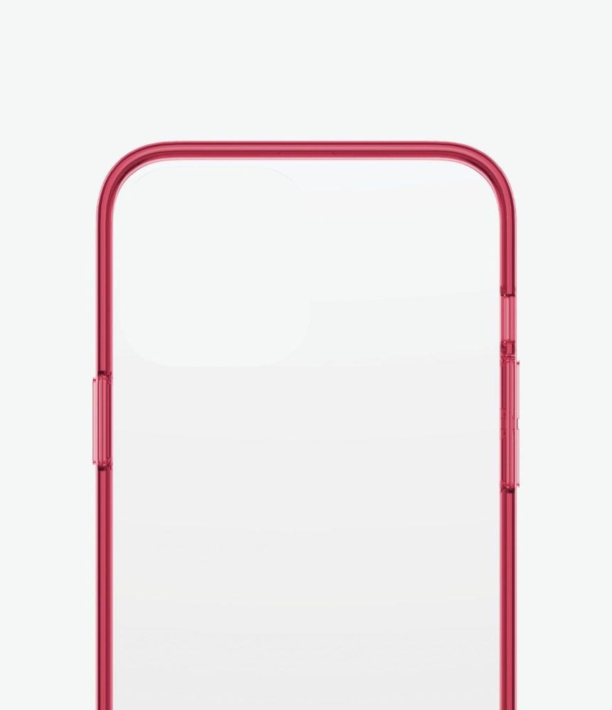 PanzerGlass ClearCaseColor pro Apple iPhone 13 Pro Max 0345, červená