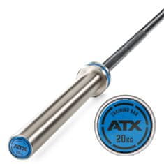 ATX Olympijská osa Training Bar 2200/50 mm, 20 kg - BLACK OXID