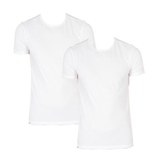 Levis 2PACK pánské tričko Crew-neck bílé (905055001 300)