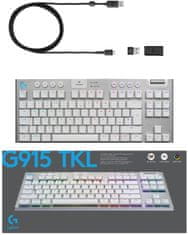 Logitech G915 TKL Lightspeed, GL Tactile, US (920-009664)