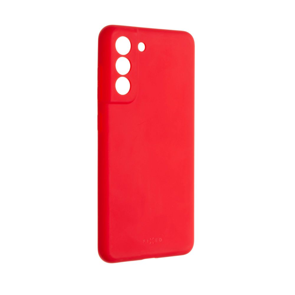 FIXED Zadní pogumovaný kryt Story pro Samsung Galaxy S21 FE, červený FIXST-722-RD - použité