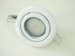 LED Solution Podhledový rámeček bílý výklopný kulatý 10418