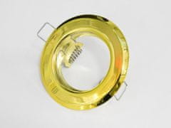 T-LED Podhledový rámeček zlatý kulatý 10413