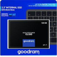 GoodRam CL100 Gen.3, 2,5" - 120GB (SSDPR-CL100-120-G3)