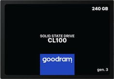 GoodRam CL100 Gen.3, 2,5" - 240GB (SSDPR-CL100-240-G3)
