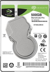 Seagate BarraCuda Pro, 2,5" - 500GB (ST500LM034)