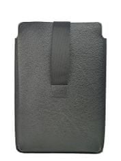 Facebag Kožené pouzdro na notebook Hoky 13" s gumou černá