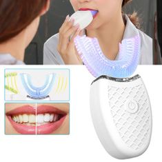 Leventi Automatický zubní kartáček Smart whitening - černý