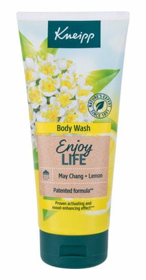 Kneipp 200ml body wash enjoy life may chang & lemon
