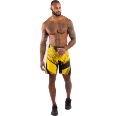 VENUM UFC Authentic Fight Night MMA šortky - žluté Barva: YELLOW, Velikost: L