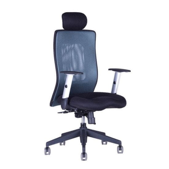 Office Pro Kancelářská židle Calypso XL antracitová s podhlavníkem SP4
