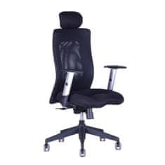 Office Pro Kancelářská židle Calypso XL černá s podhlavníkem SP4