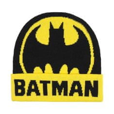 Grooters Zimní dětská čepice Batman - logo