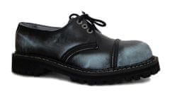KMM boty kožené KMM 3 dírkové černé/jeans Velikost: 36