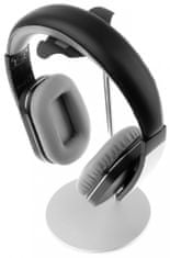 FIXED Hliníkový stojánek Frame Headphones na stůl pro náhlavní sluchátka FIXFR-HP-SL, stříbrné