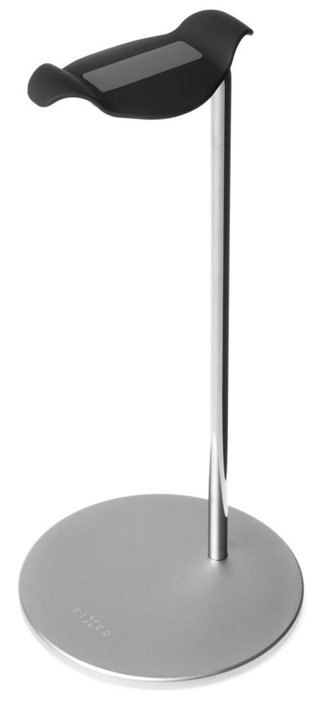 Levně FIXED Hliníkový stojánek Frame Headphones na stůl pro náhlavní sluchátka FIXFR-HP-SL, stříbrné