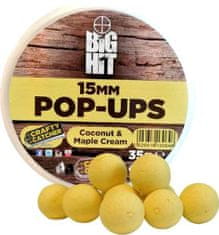 Crafty Catcher Big Hit Pop Ups Coconut & Maple Cream 15mm 35g