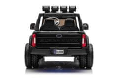 Beneo Elektrické autíčko Ford Super Duty 24V, Dvoumístné, Pohon 4X4, plastové sedadlo