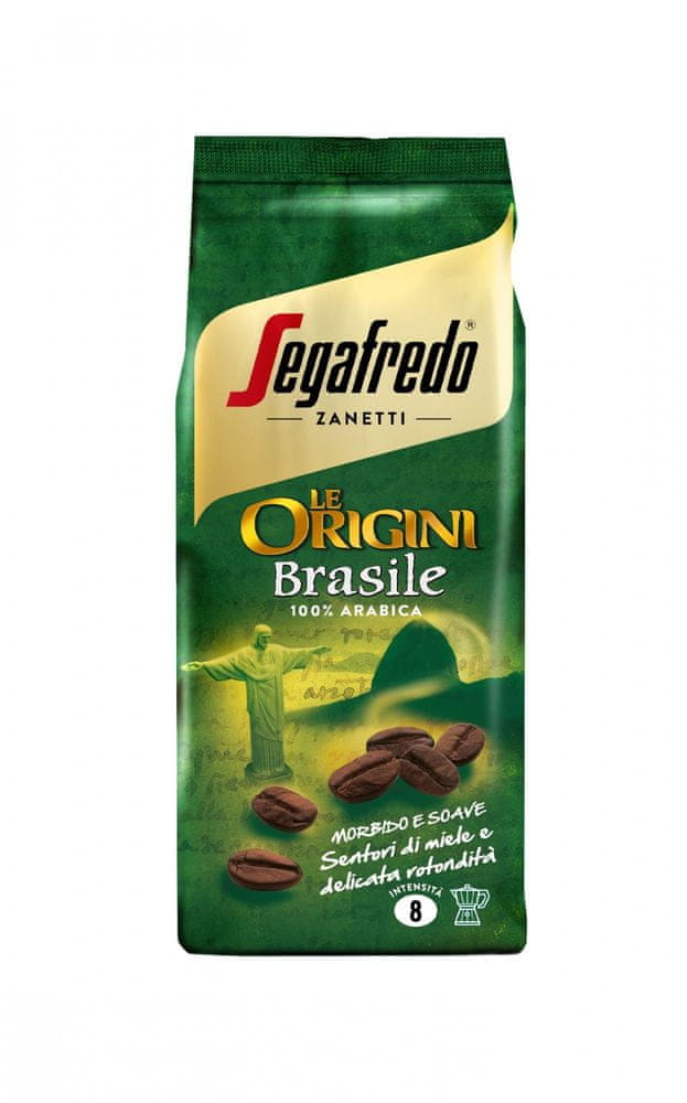 Levně Segafredo Zanetti Le Origini Brasile 250 g mletá káva