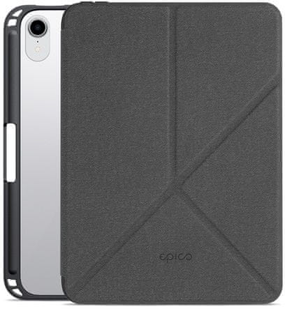 Levně EPICO Clear Flip Case iPad mini 6 2021 (8,3"), černá transparentní (63111101200001) - použité