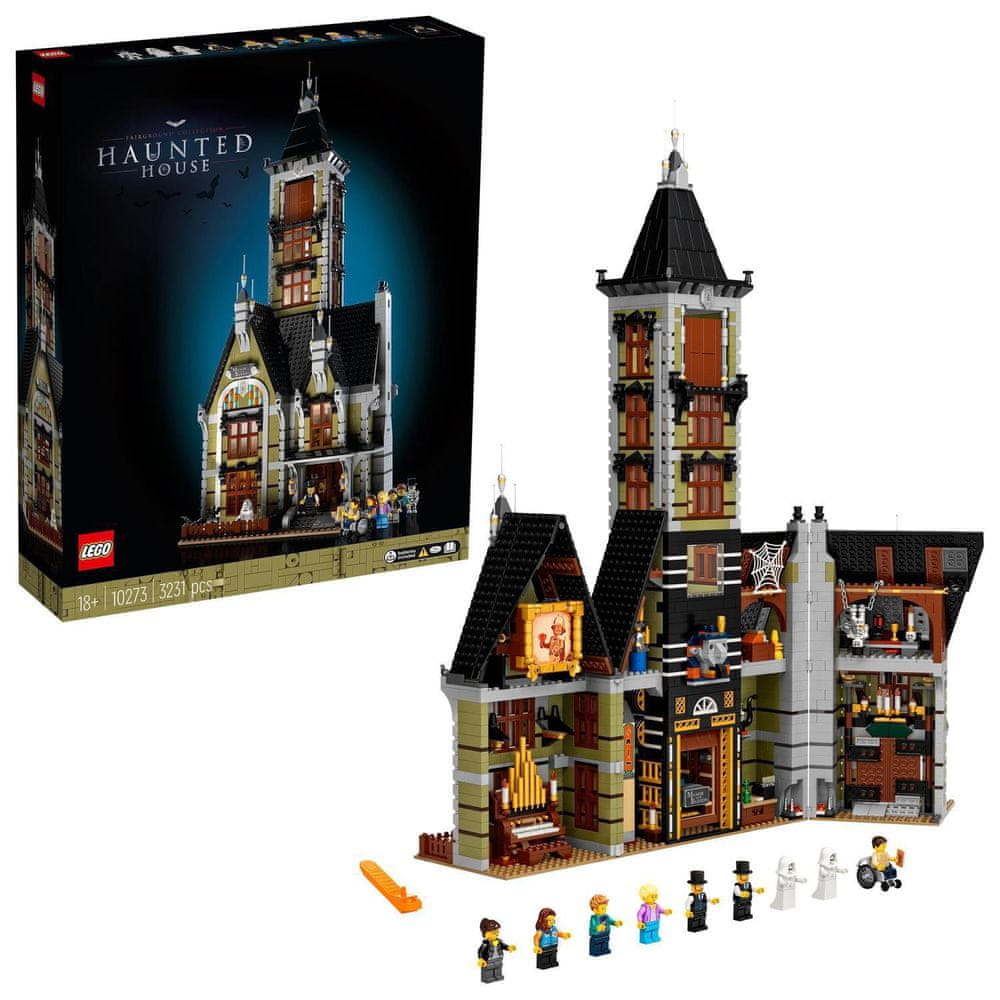 LEGO Creator Expert 10273 Strašidelný dům na pouti - zánovní