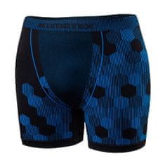 Klimatex Pánské boxerky , UNW DIXI | černá/modrá | UNW-P23-DIXI-S/M-900/520
