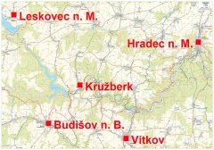 Geodézie On Line Opavsko 1 : 25 000, turistická mapa