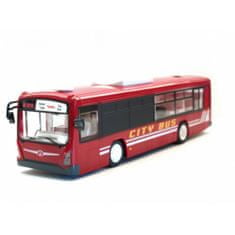 Double E DOUBLE E RC městský autobus s otevíracími dveřmi 33cm červená