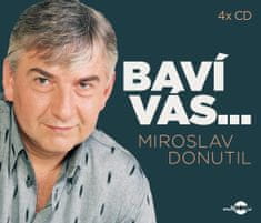 Donutil Miroslav: Baví vás... Miroslav Donutil (4x CD) - CD